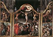 Bernaert Van Orley Altarpiece of Calvary oil